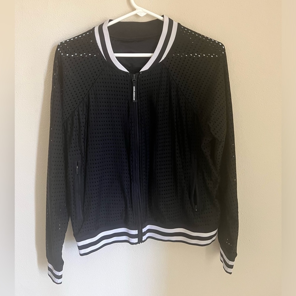 Good American mesh bomber